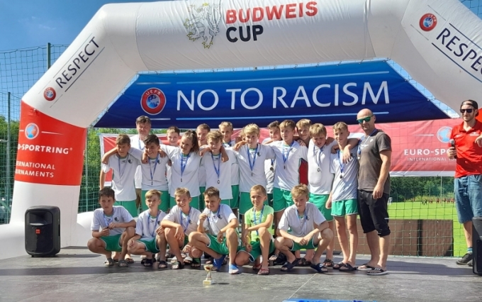 Mladší žáci skončili na Budweis Cupu třetí!